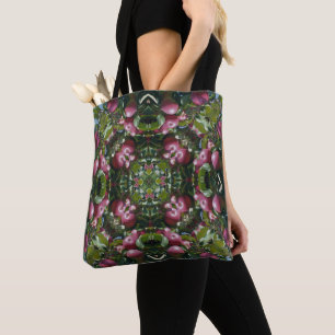 Tote Bag Pommes Rouges Sur L'Arbre Nature Abstrait
