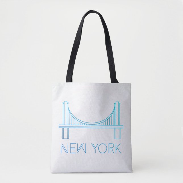 Tote Bag Pont de Brooklyn | New York City (Devant)