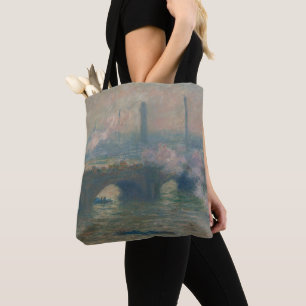 Tote Bag Pont de Waterloo, Day gris, 1903 (huile sur la