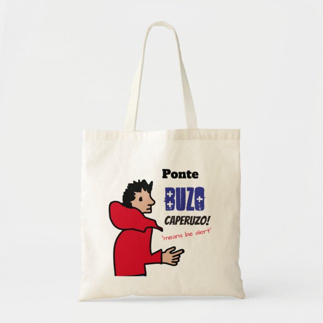Tote Bag Ponte buzo caperuzo (Devant)