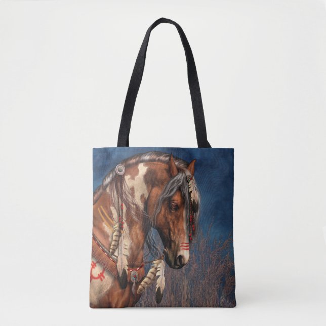 Tote Bag Pony de guerre Fourre-tout (Devant)