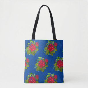 Tote Bag Pony Folk Floral