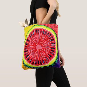 Tote Bag Pop Art de la pastèque