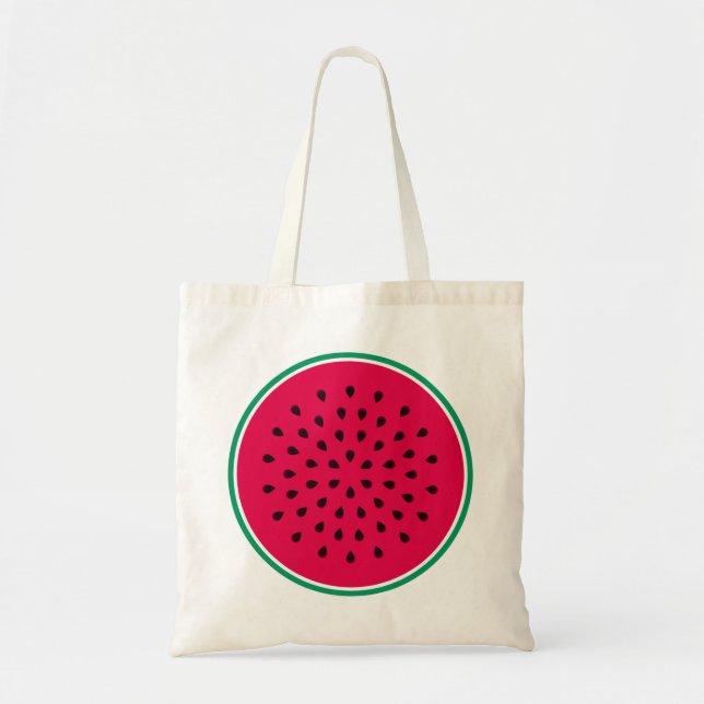 Tote Bag Pop-art pastèque (Devant)