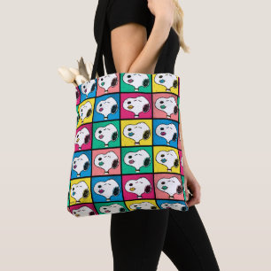 Tote Bag Pop Art Snoopy Lips   Mod pour vous Motif