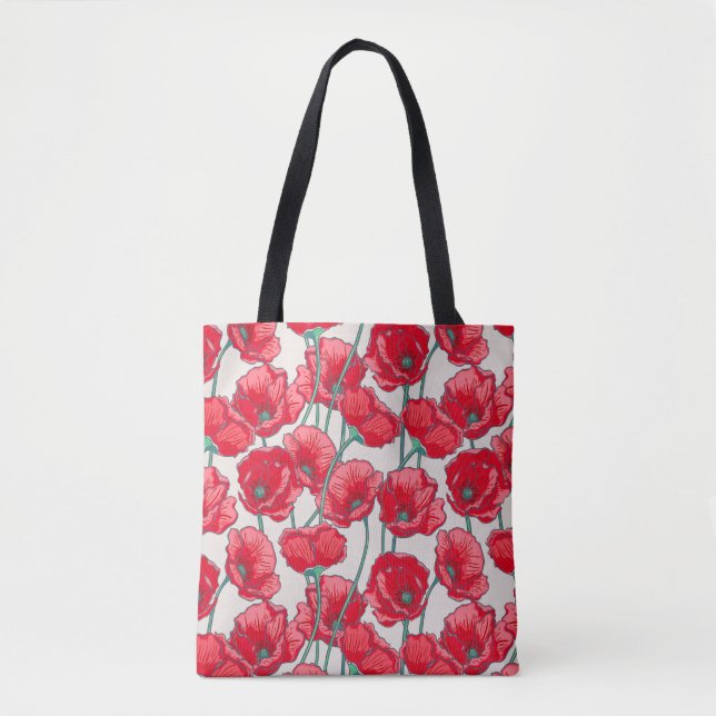 Tote Bag Poppies (Devant)