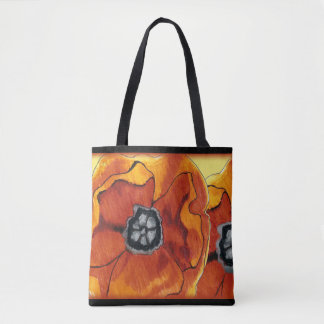 Tote Bag Poppies Galore