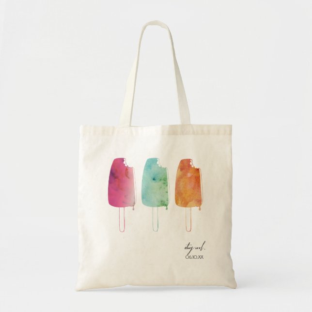 Tote Bag Popsicle Fourre-tout (Devant)
