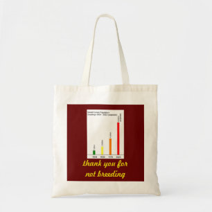 Tote Bag population humaine sans enfant Col 2