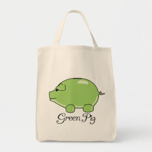 Tote Bag Porc vert Fourre-tout organique