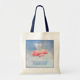 Tote Bag Porcelets volants