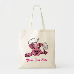 Tote Bag Porcin l'art original mignon drôle maniaque de