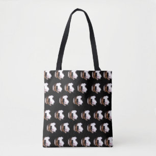 Tote Bag Porcs de Guinée de Tortoiseshell,