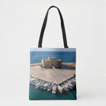 Port et château de Paphos - Photo originale