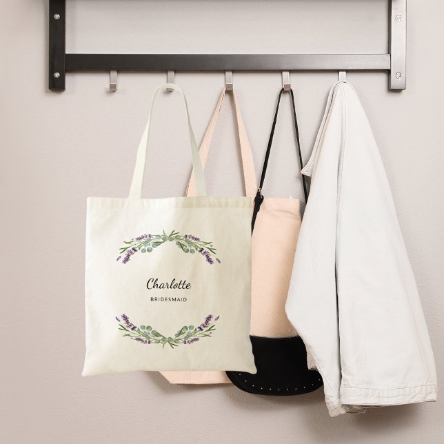 Tote Bag Porte-mère fleurs de lavande (Créateur téléchargé)
