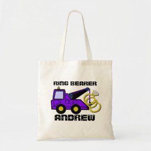 Tote Bag Porteur à anneaux Camion pourpre