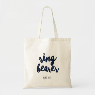Tote Bag Porteur de la ceinture Nom personnalisé Navy Blue