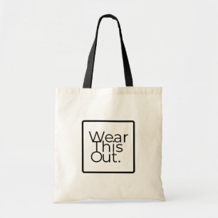 Tote Bag Portez ce logo du concepteur