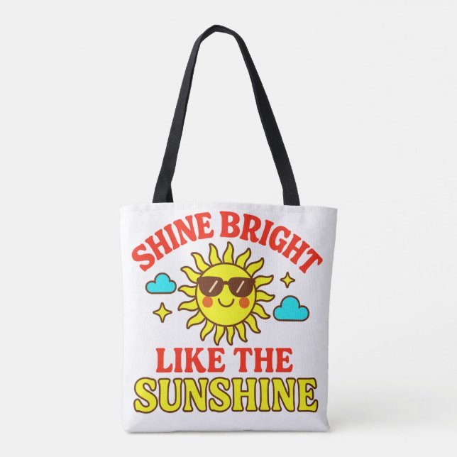 Tote Bag Portez le soleil (Dos)