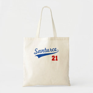 Tote Bag Porto Rico Baseball Boricua Hommes