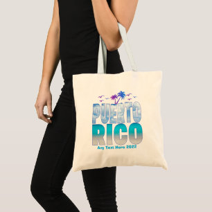 Tote Bag Porto Rico Summer Vacation Souvenirs Family 2022