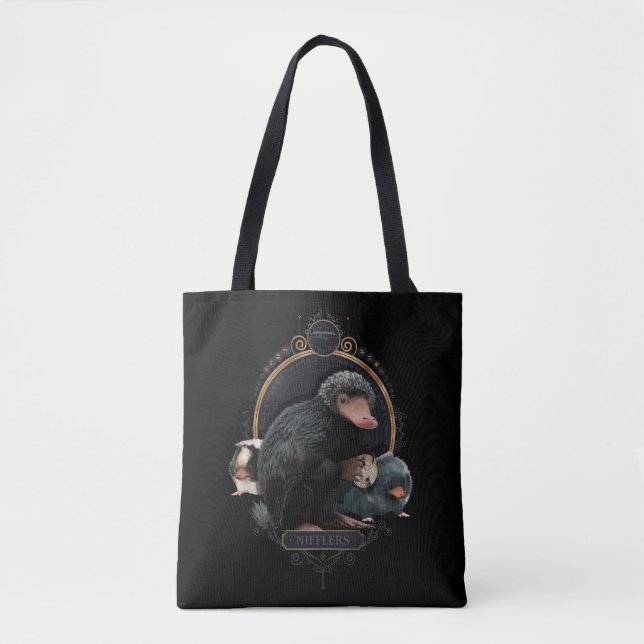 Tote Bag Portrait Art nouveau de NIFFLER™s (Devant)