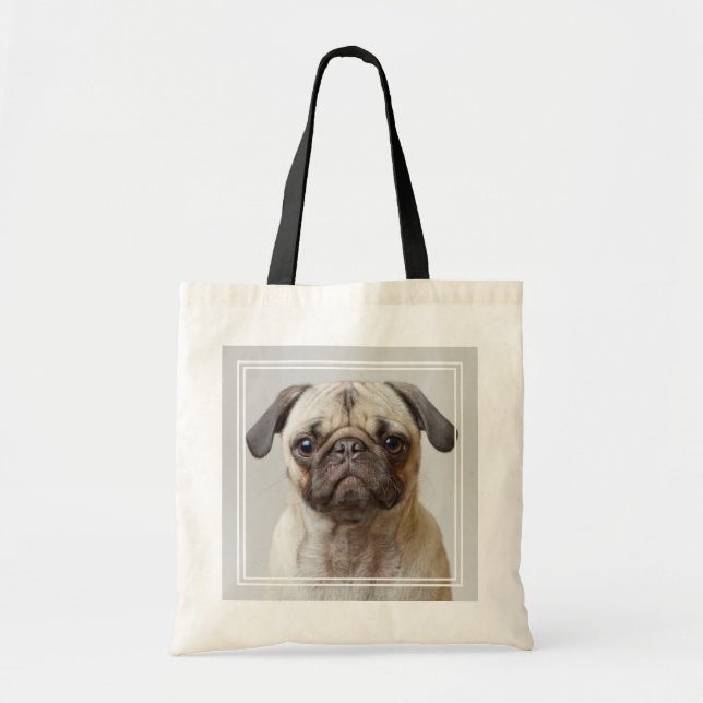 Tote Bag Portrait carlin (Devant)
