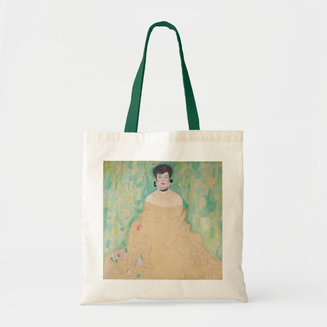 Tote Bag Portrait d'Amalie Zuckerkandl par Gustav Klimt (Devant)