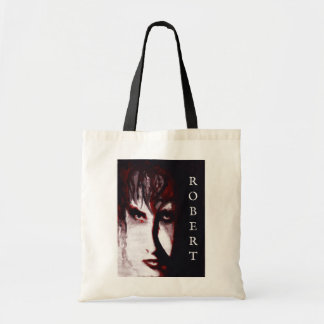 Tote Bag Portrait d'art d'un homme de musique gothique post