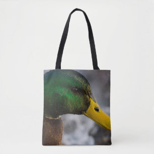 Tote Bag Portrait de Canard colvert mâle