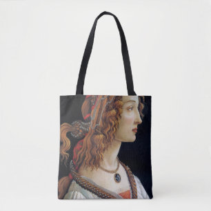 Tote Bag Portrait de Dame, Sandro Botticelli