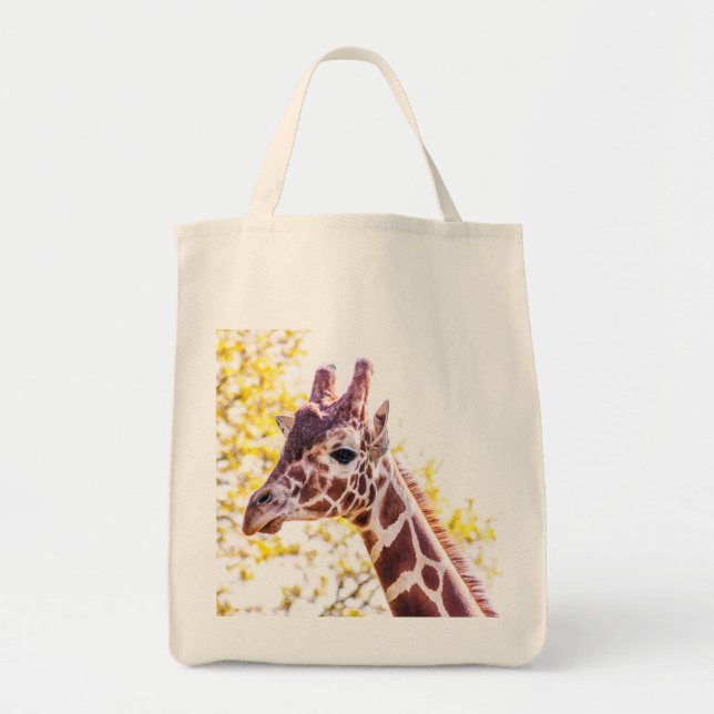 Tote Bag Portrait de Giraffe (Devant)