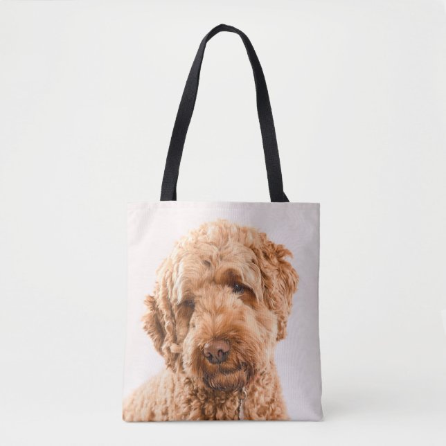 Tote Bag Portrait de Goldendoodle Studio (Devant)
