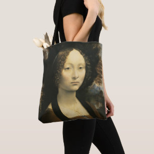 Tote Bag Portrait de Léonard de Vinci de Ginevra Benci
