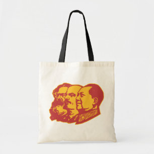 Tote Bag Portrait de Marx Lénine Mao