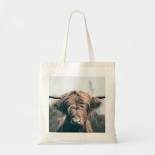 Tote Bag Portrait de vache Highland