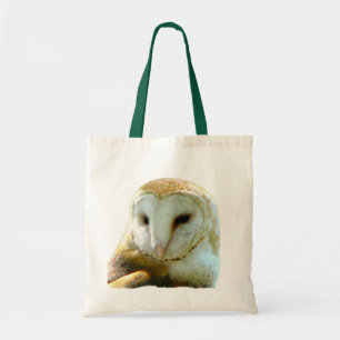 Tote Bag Portrait de visage de hibou de grange