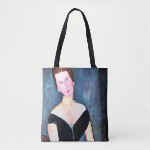 Tote Bag Portrait de Woman
