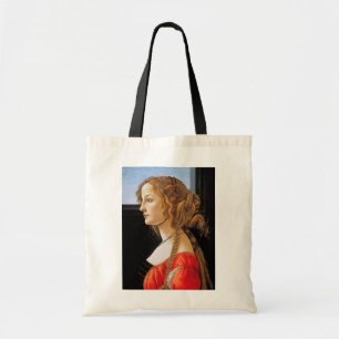 Tote Bag Portrait d'une dame, Sandro Botticelli
