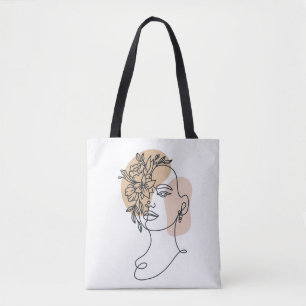 Tote Bag Portrait féminin