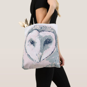 Tote Bag Portrait funky Owl
