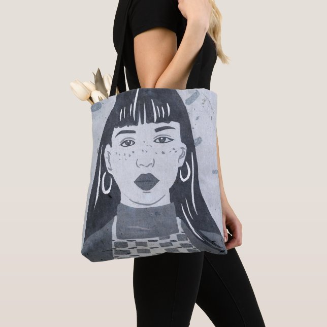 Tote Bag Portrait nocturne (De près)