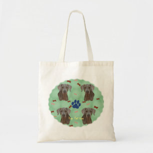 Tote Bag Portrait Weimaraner