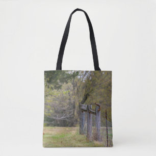 Tote Bag Pose de clôture d'écureuil