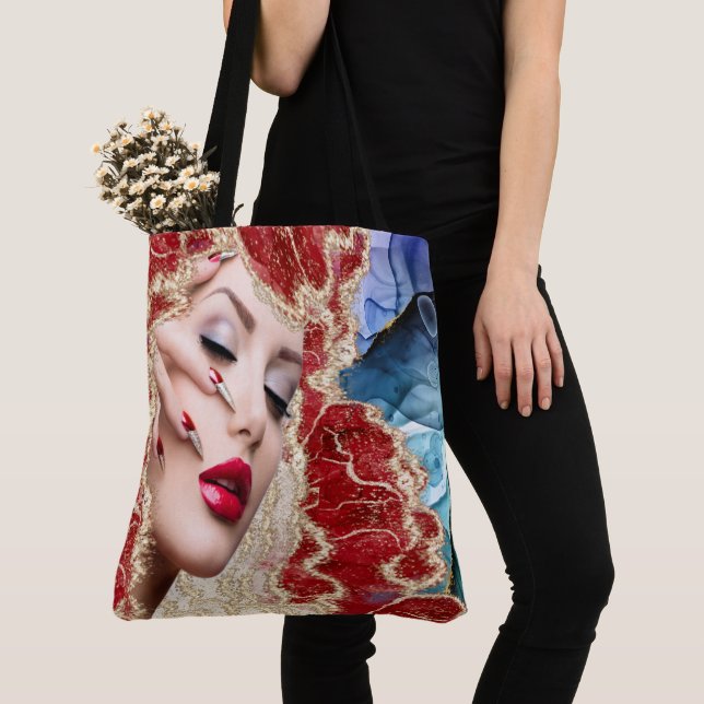 Tote Bag Posh polonais - REGARDEZ EN ARRIÈRE ... (De près)