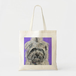 Tote Bag Posie le Cairn Terrier Peinture