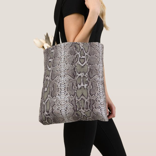 Tote Bag Poster de animal de peau de serpent (De près)