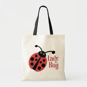 Tote Bag Poster de animal Ladybug mignon