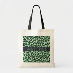 Tote Bag Poster de animal personnalisé Green Fourre-tout