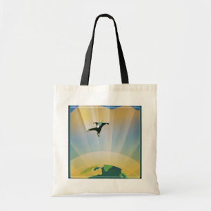 Tote Bag Poster De L'Espace Rétro-La Gravité D'Une Super Te
